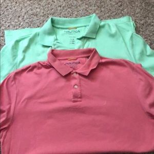 Lot of 2 polo shirts-size XL